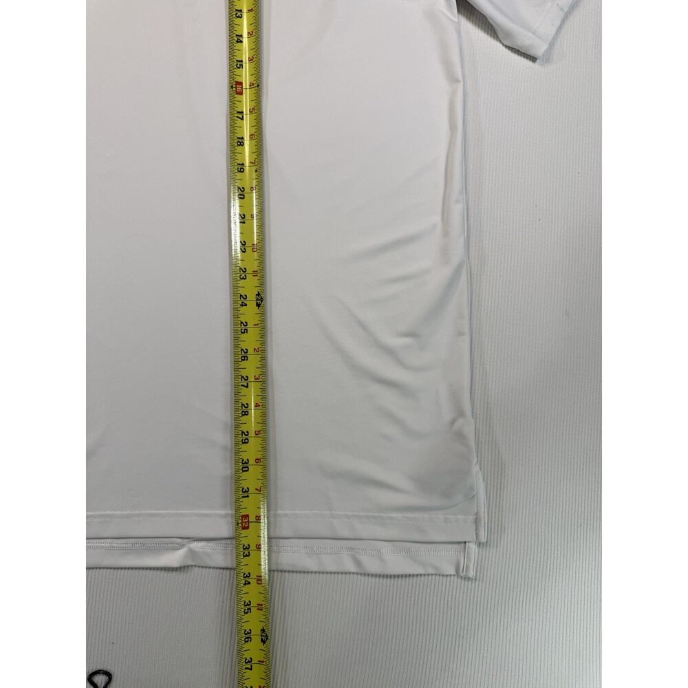 Peter Millar Summer Comfort Polo XXL White Performance Golf Shirt - Picture 5 of 10